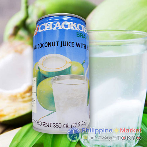 Chaokoh Young Coconut Juice With Jelly 350ml