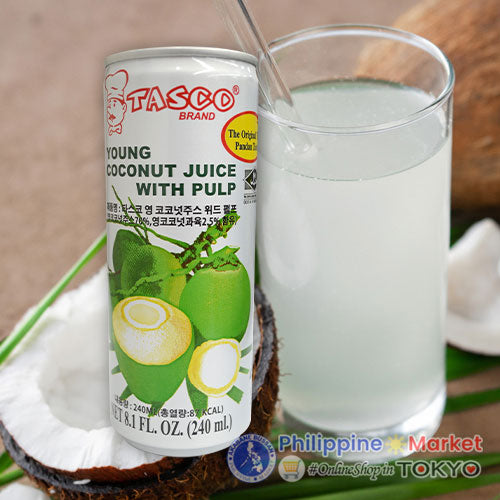 Tasco Young Coconut Juice With Pulp (SS) 240ml