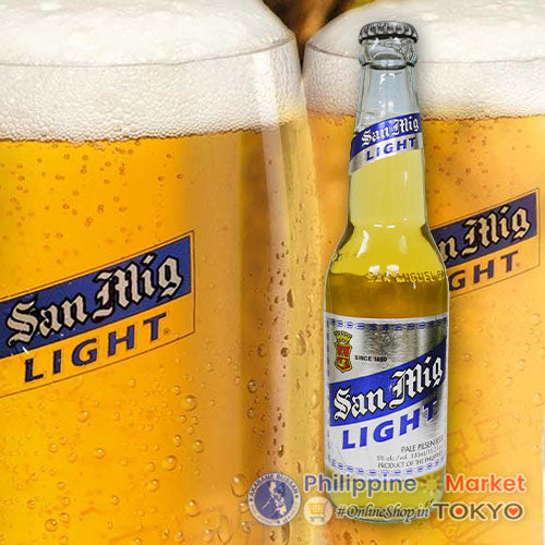 San Miguel Light Beer in Bottle 330ml