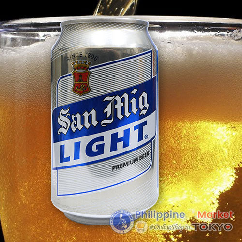 San Miguel Light Beer in Can 330ml