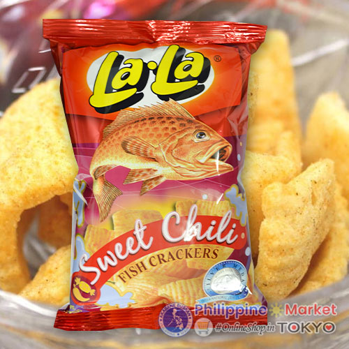 Lala Fish Crackers (Sweet & Chili) 50g