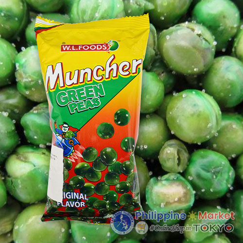 Muncher Green Peas Original 70g