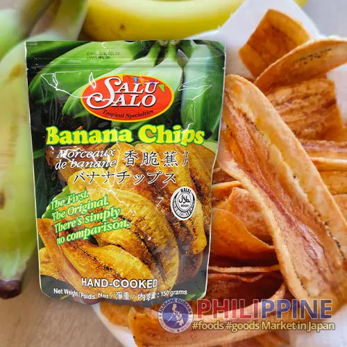 Salusalo Saba Banana Chips 150g