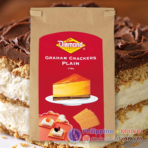 Diamond Graham Crackers Plain 179g