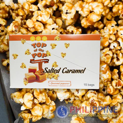 Top Microwave Popcorn Salted Caramel 100g