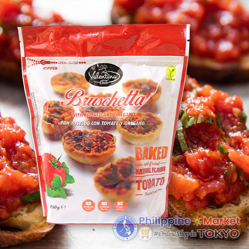Valentina Toasted Bread Tomato Flavor 150g Akabane Bussan Pinoy Foods