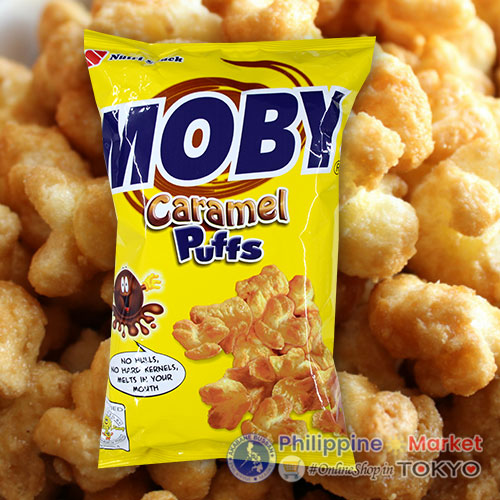 Moby Caramel Puffs 60g